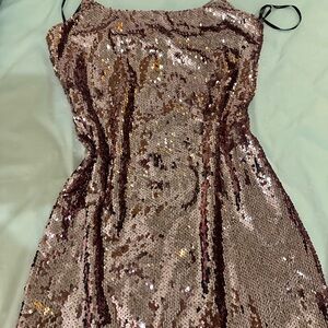 Sequin Sleeveless Dress NEW